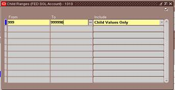 Child Ranges User Form
